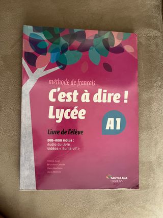 livre de l’élève A1 Santillana Francais 