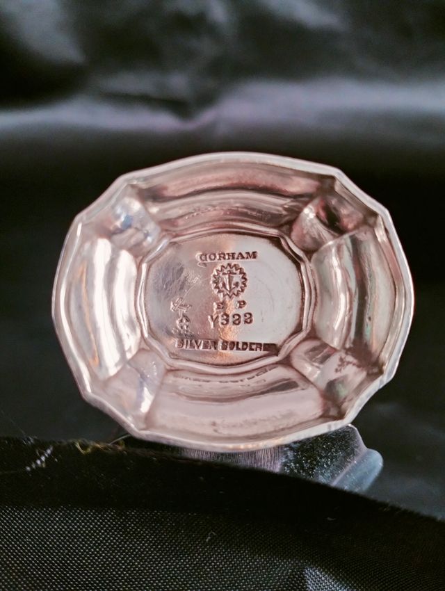 Plata Soldada Orfebre Gorham 1927