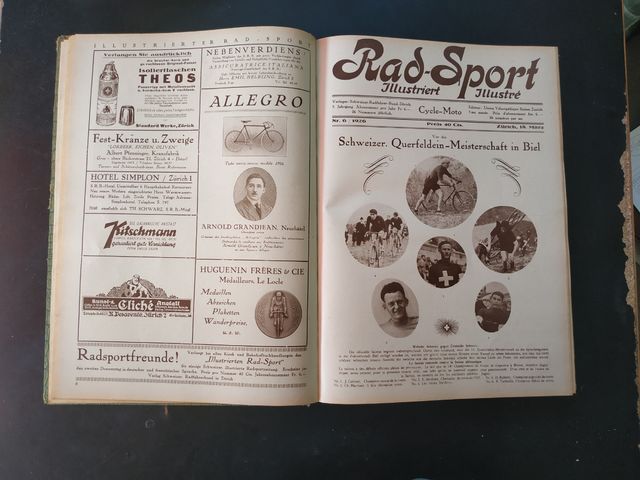 Riviste Rad sport anno 1926 completo