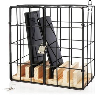 Jaula para telemóveis