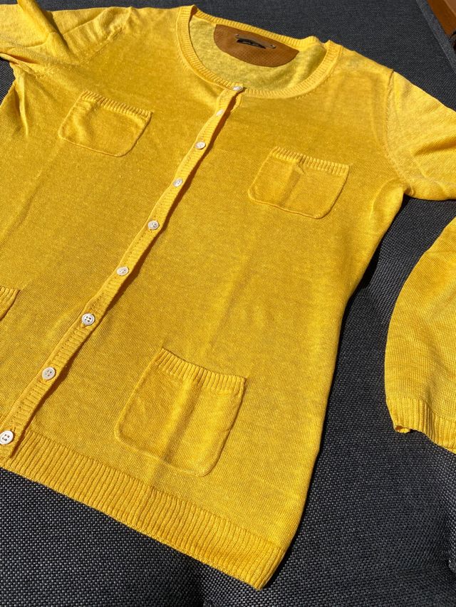 Chaqueta lino Massimo Dutti