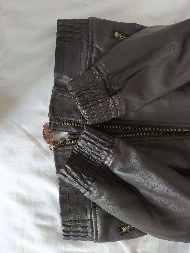 Chaqueta piel sintética de niño