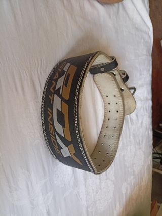 Cinturón levantamiento de pesas