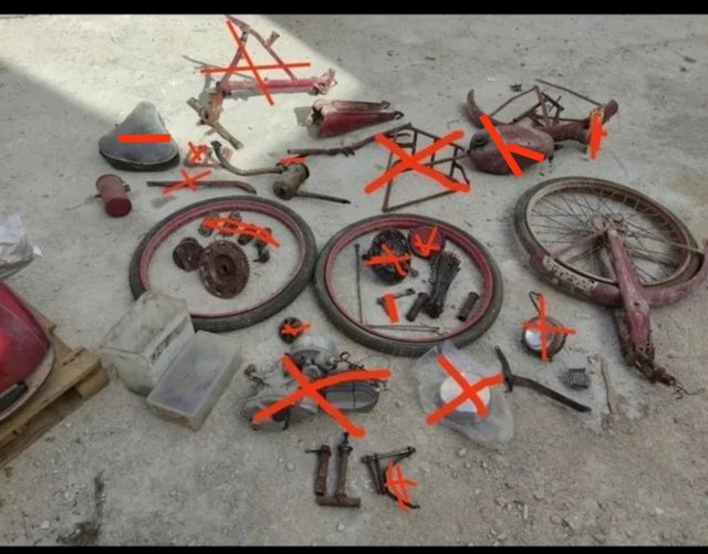 Despiece moto guzzi 65