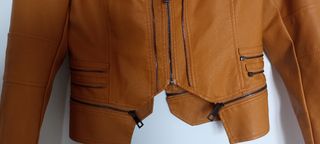 Cazadora de polipiel