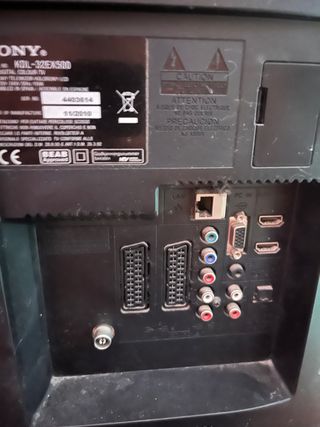 Televisión LCD 32 pulgadas SONY BRAVIA KDL-32EX500
