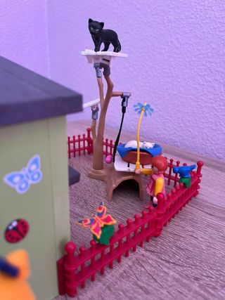 Refugio gatos playmobil