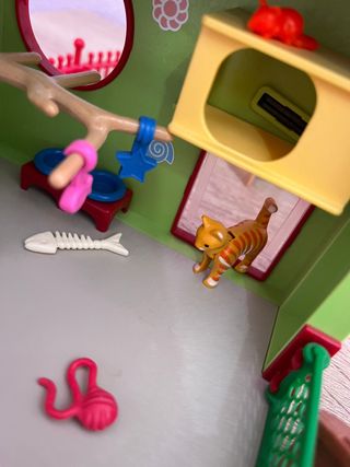 Refugio gatos playmobil