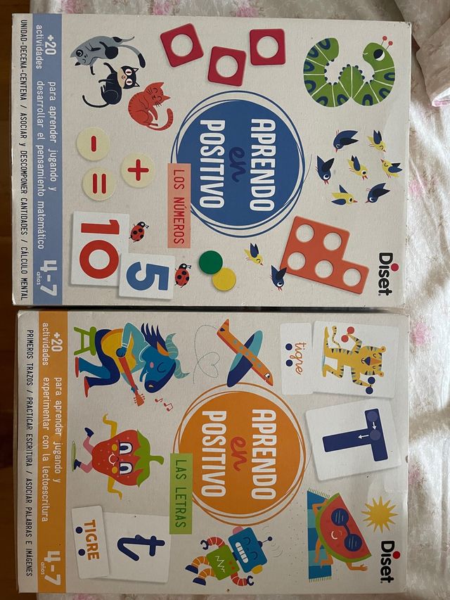 letras y números para aprender