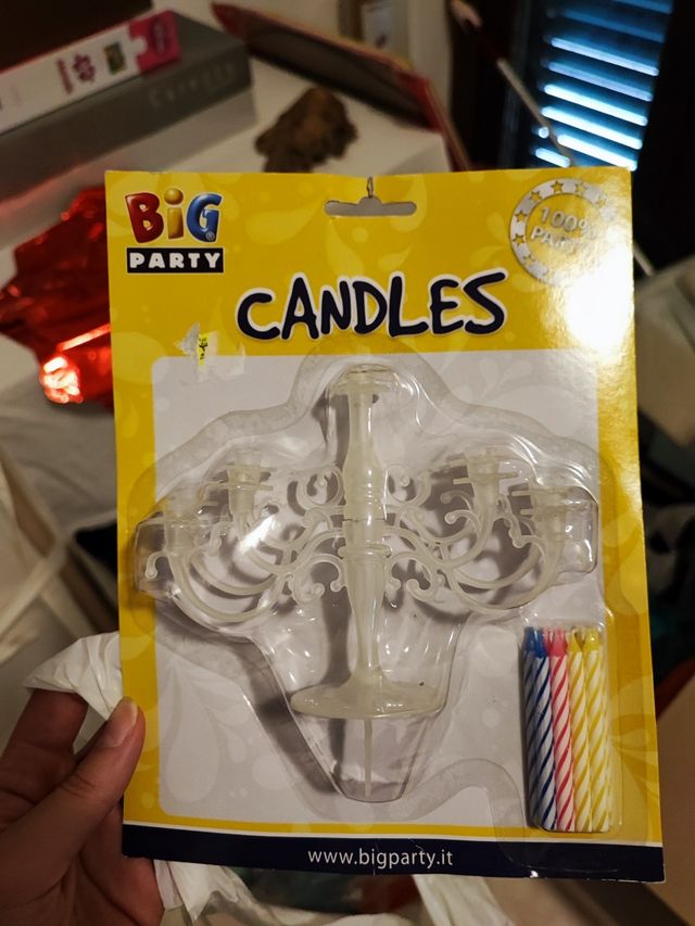 Candela compleanno particolare