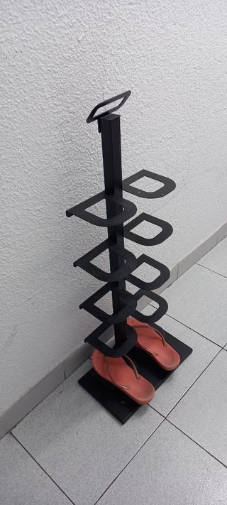 Zapatero portatil hierro
