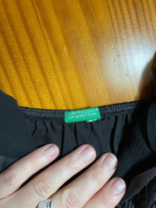 camisa tirantes de Benetton talla XS