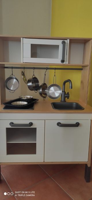 Cocinita de madera Ikea