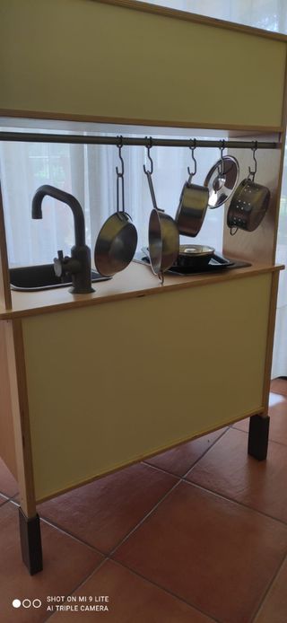 Cocinita de madera Ikea