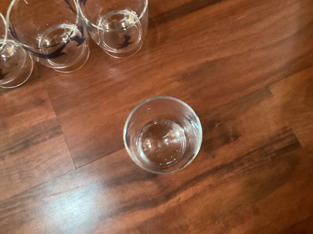 set di 6 bicchieri in plastica