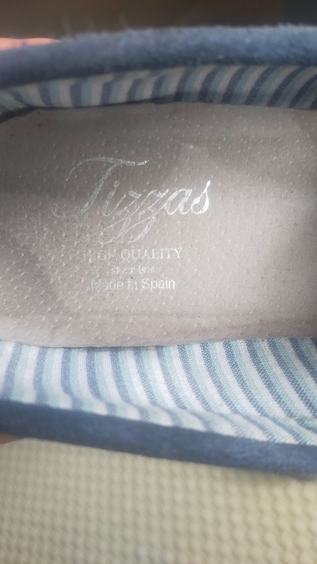 Mocasín Tizzas 39 azul
