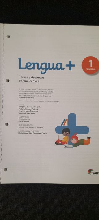 Lengua +  Santillana 1° Primaria