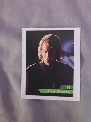 Lote cromos star wars