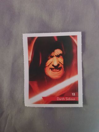 Lote cromos star wars