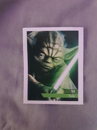 Lote cromos star wars