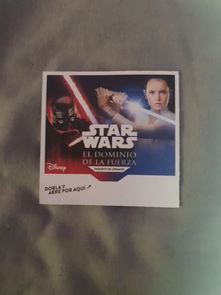Lote cromos star wars