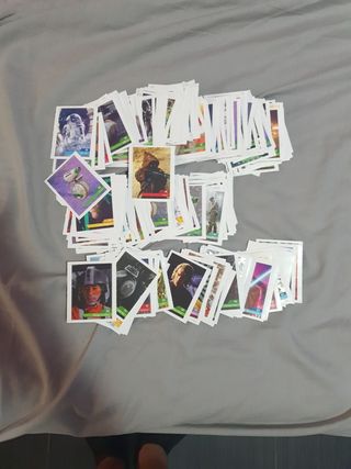 Lote cromos star wars