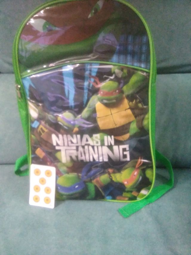 Mochila infantil tortugas ninja