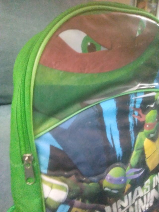 Mochila infantil tortugas ninja