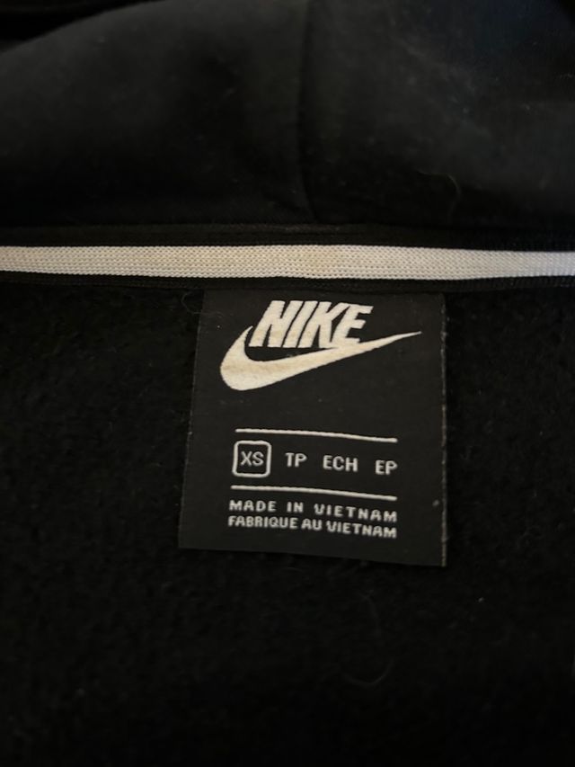 Sudadera negra Nike Air original