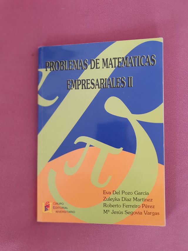 Problemas de matemáticas empresariales 2