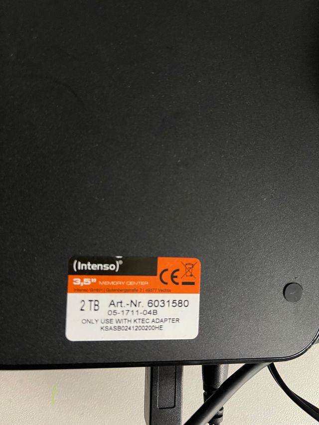 Disco duro externo 2T