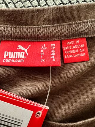 camiseta Puma nueva 