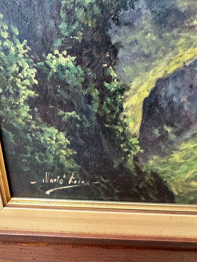 Marcos Roig   Oleo Peña Culiembro El Cares