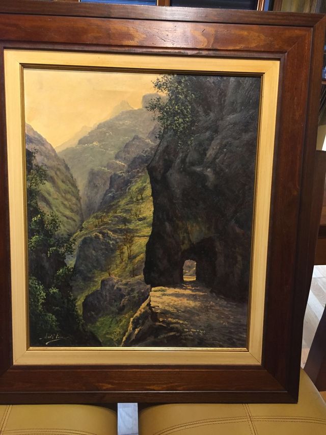 Marcos Roig   Oleo Peña Culiembro El Cares