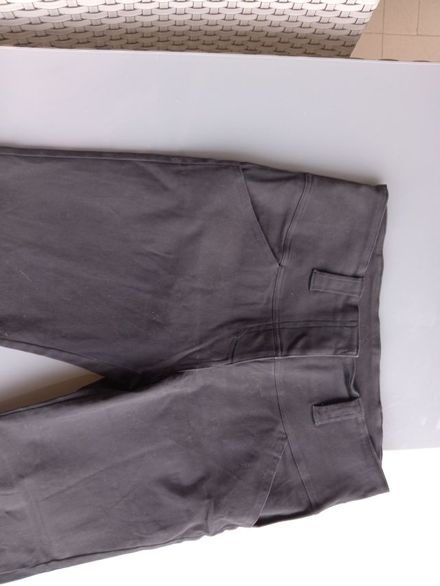 Pantaloni neri cotone taglia44