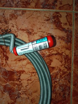 Cable para desatascar tubería