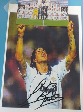 Poster Real Madrid Sergio Ramos FIRMADO
