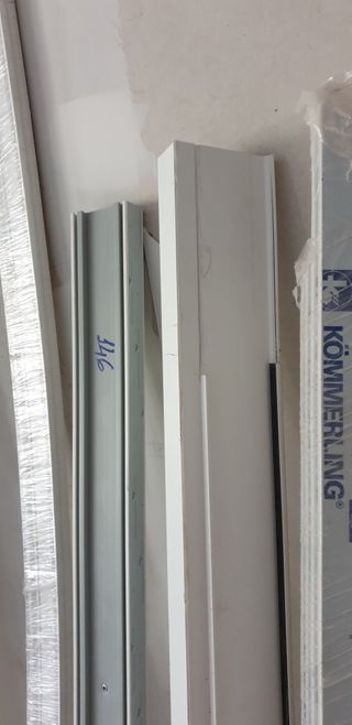 Tapajuntas tapetas ventanas PVC Kromerling nuevos