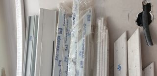 Tapajuntas tapetas ventanas PVC Kromerling nuevos
