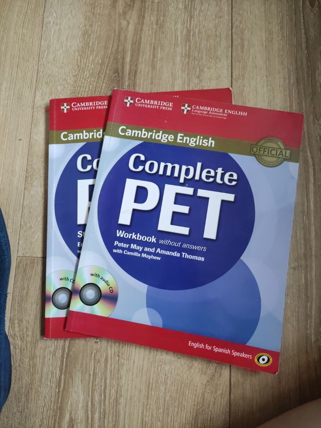 Libros PET Cambridge