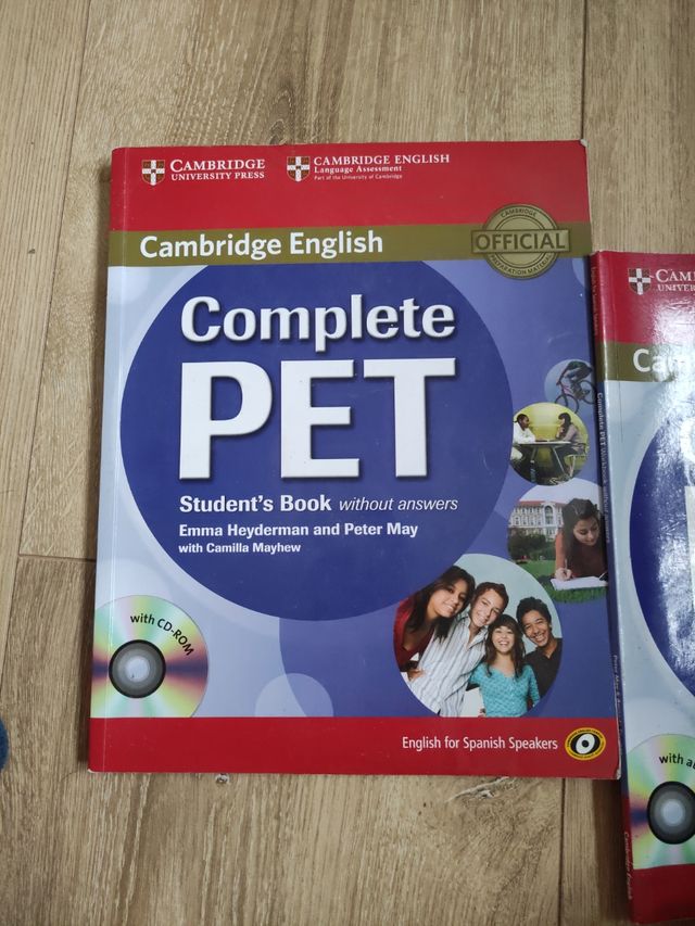 Libros PET Cambridge