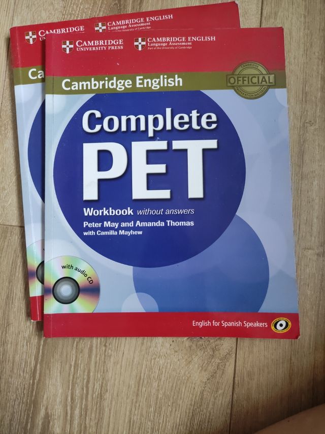 Libros PET Cambridge