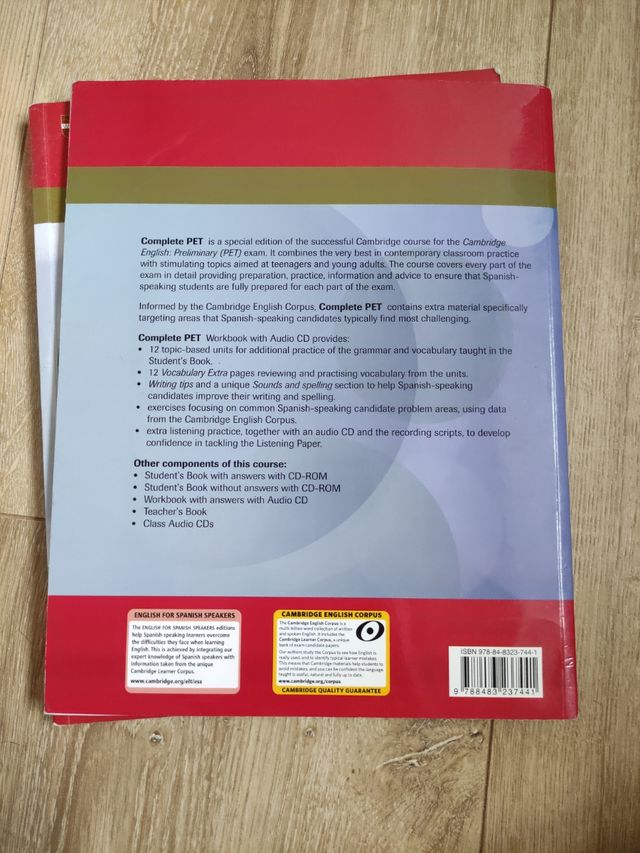 Libros PET Cambridge