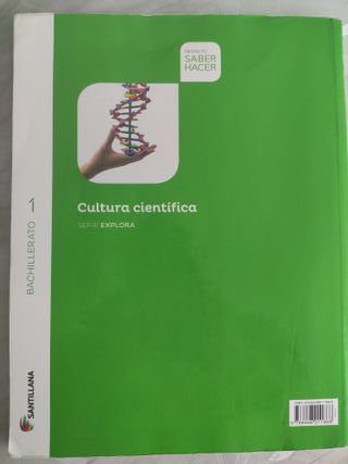 Cultura cientifica 1°bachillerato