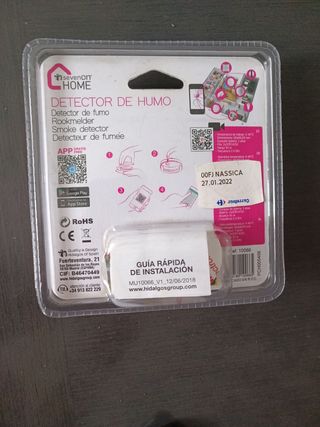 Detector de humo WiFi