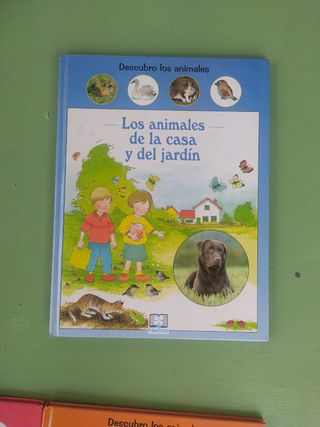 Pack 4 libros de animales