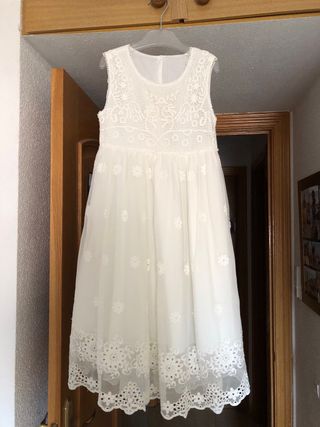 Vestido fiesta para niña 8-9 años