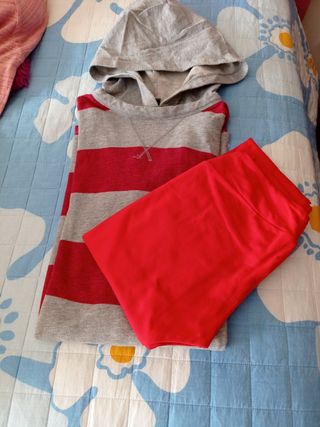 SUDADERA LARGA + LEGGINS 13-14