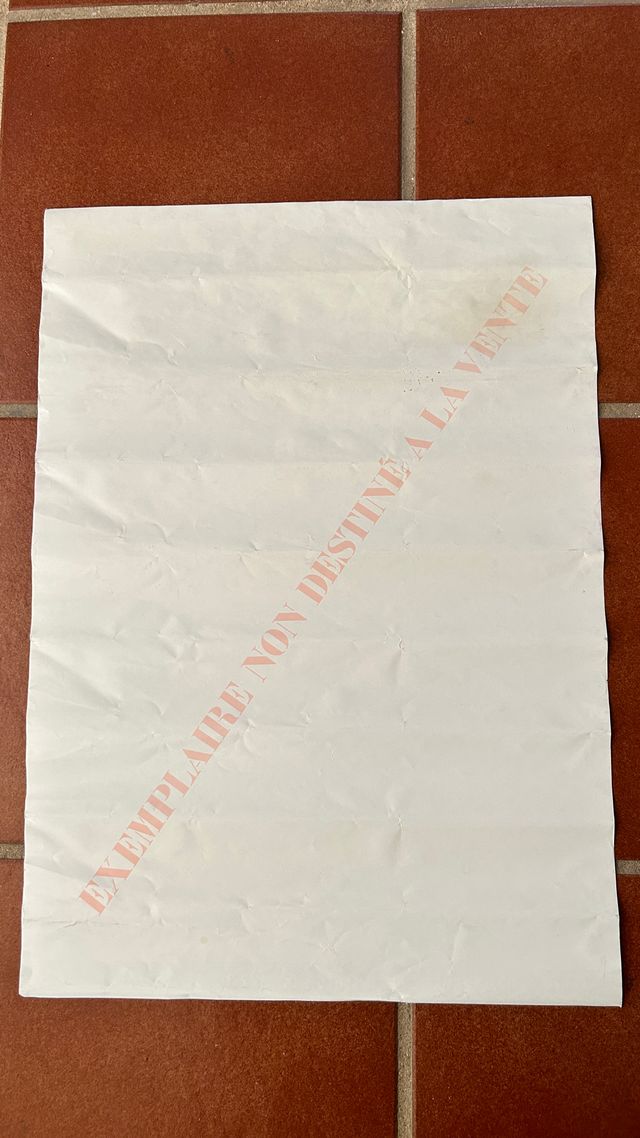 Cartel original Gran Premio de Mónaco 1998