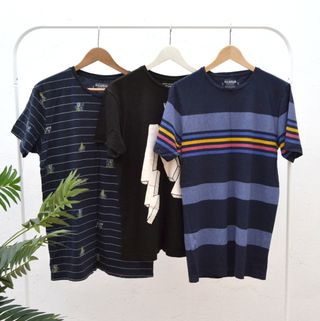 Lote 3 camisetas hombre manga corta talla M